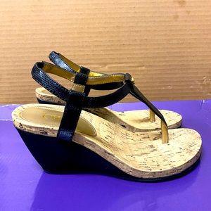 Chaps Raevyn cork soled wedge sandal